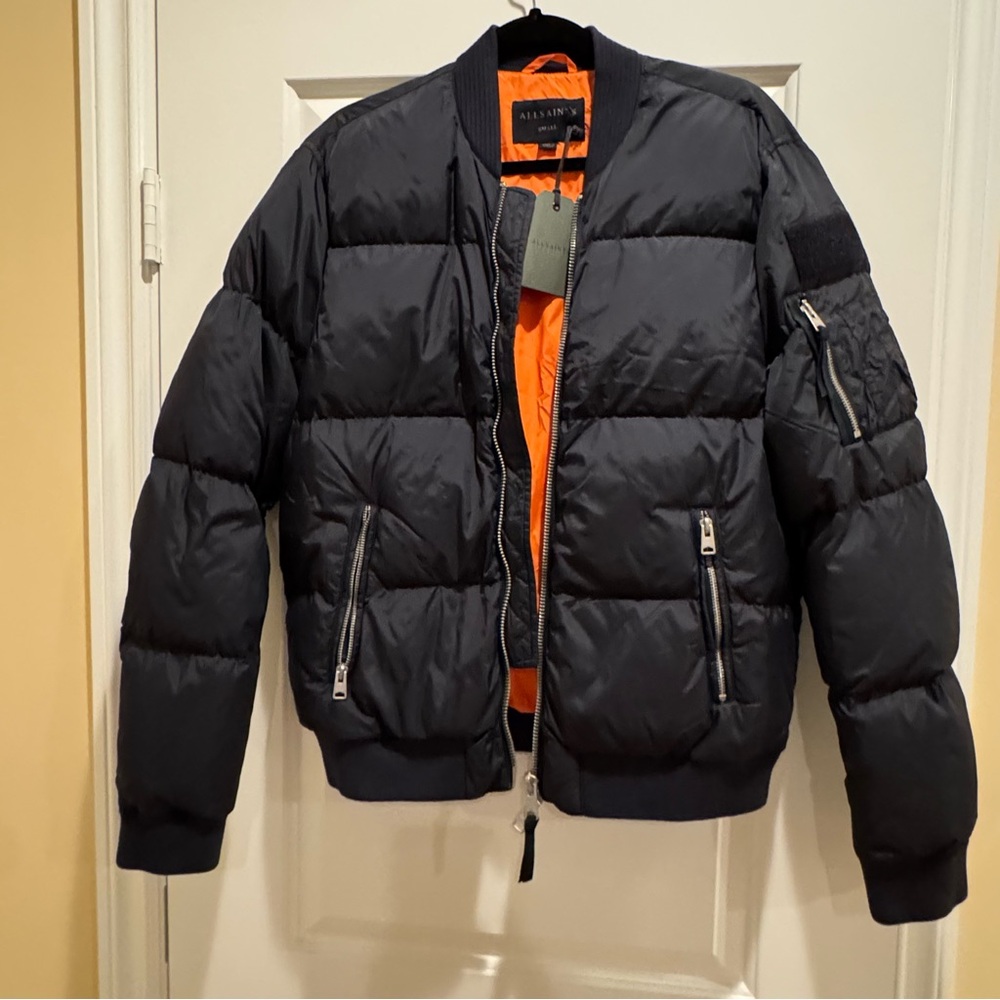 ALL SAINTS Bomber Flight Jacket